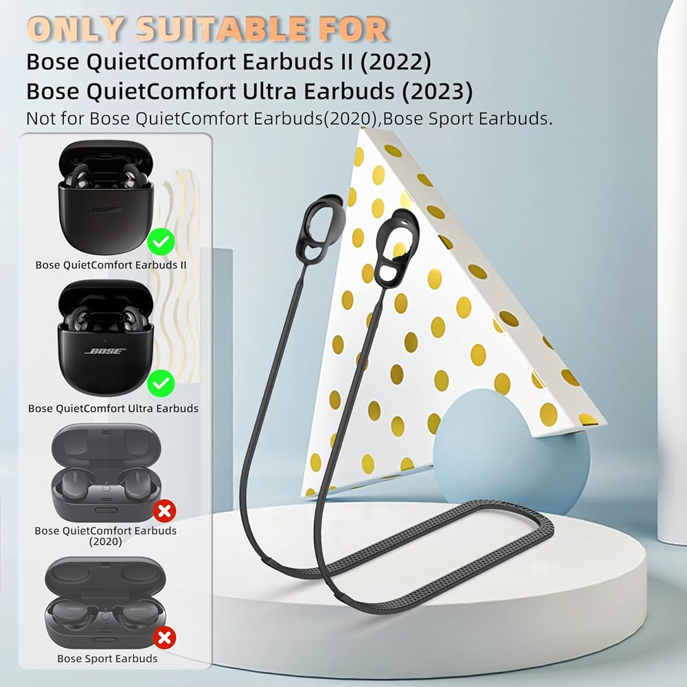 BOSE QuietComfort Earbuds II バンドル Bose QuietComfort Earbuds II Bundle with Fabric Case Cover